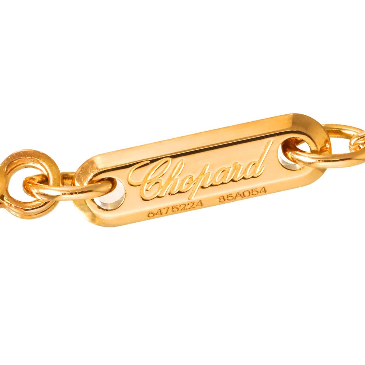 ショパール Chopard ハッピーハート ダイヤ ブレスレット 19cm