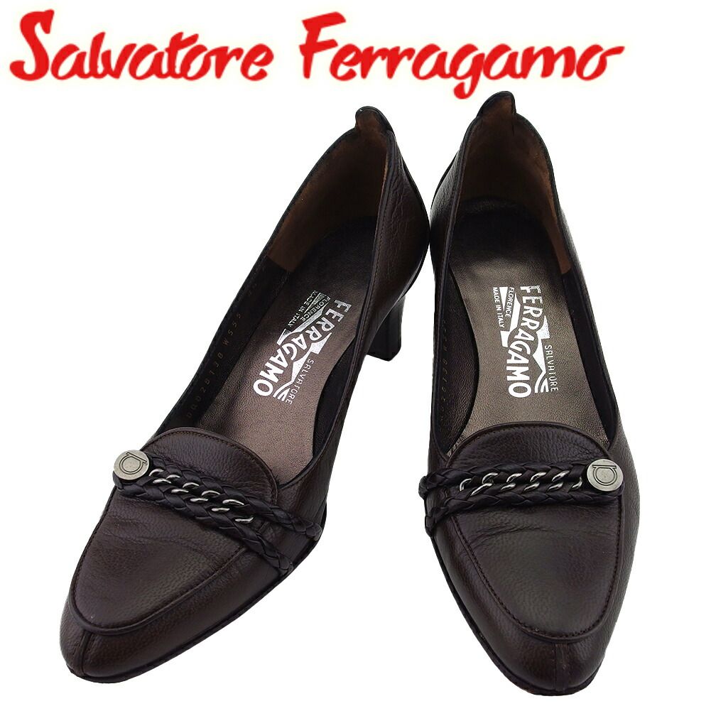サルヴァトーレフェラガモ Salvatore Ferragamo パンプス