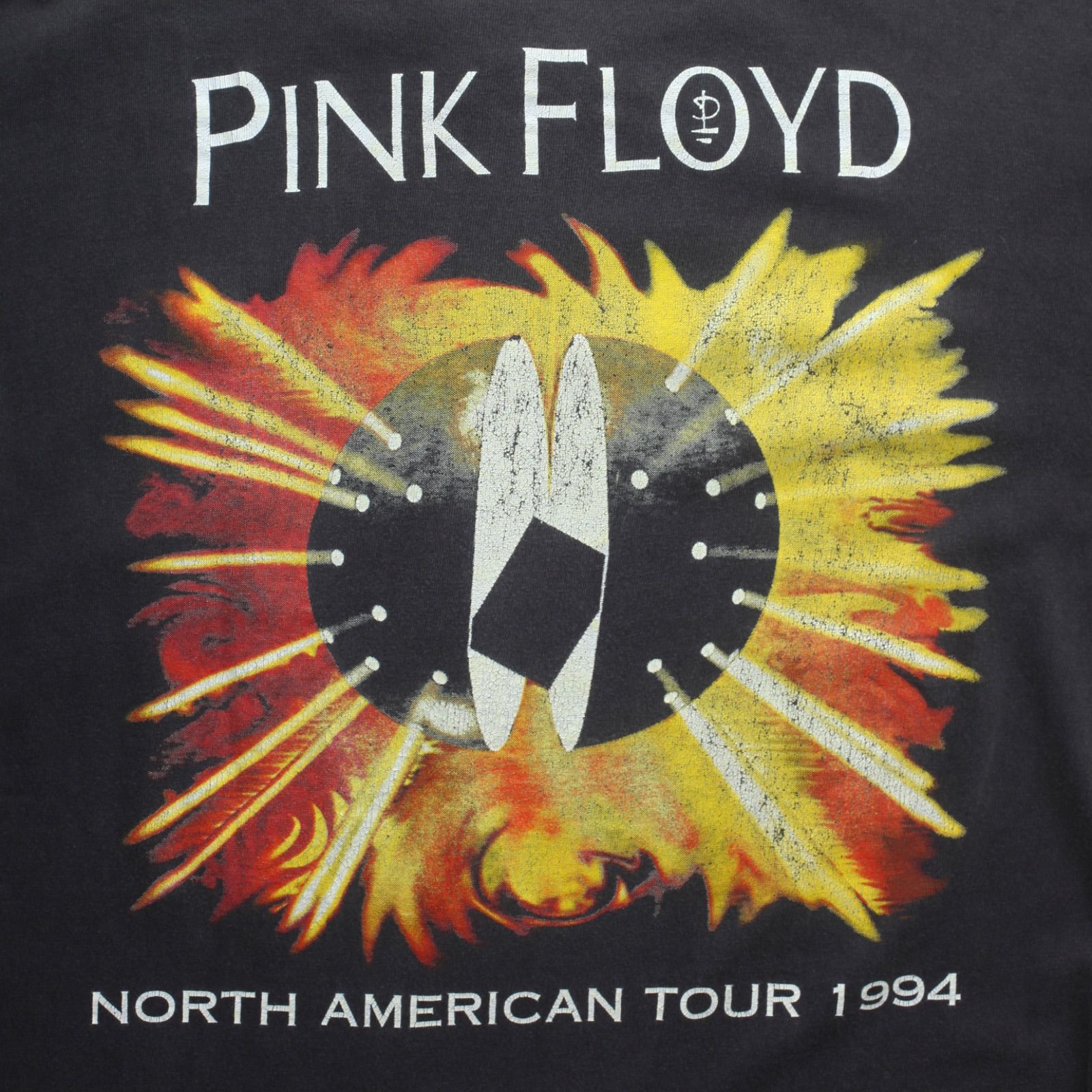 デッドストック 90s Pink Floyd Sun Dial Tシャツ デッドストック 90s Pink Floyd Sun Dial Tシャツ