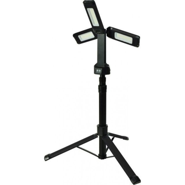 充電式LEDライト アクティブライト ズミー FAZ-3PL2 スタンド付 屋内 屋外兼用 フック マグネット付