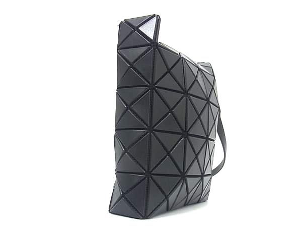 BAO BAO ISSEY MIYAKE バオバオイッセイミヤケ PVC クロスボディ ショルダーバッグ ポシェット ブラック系 DB2639