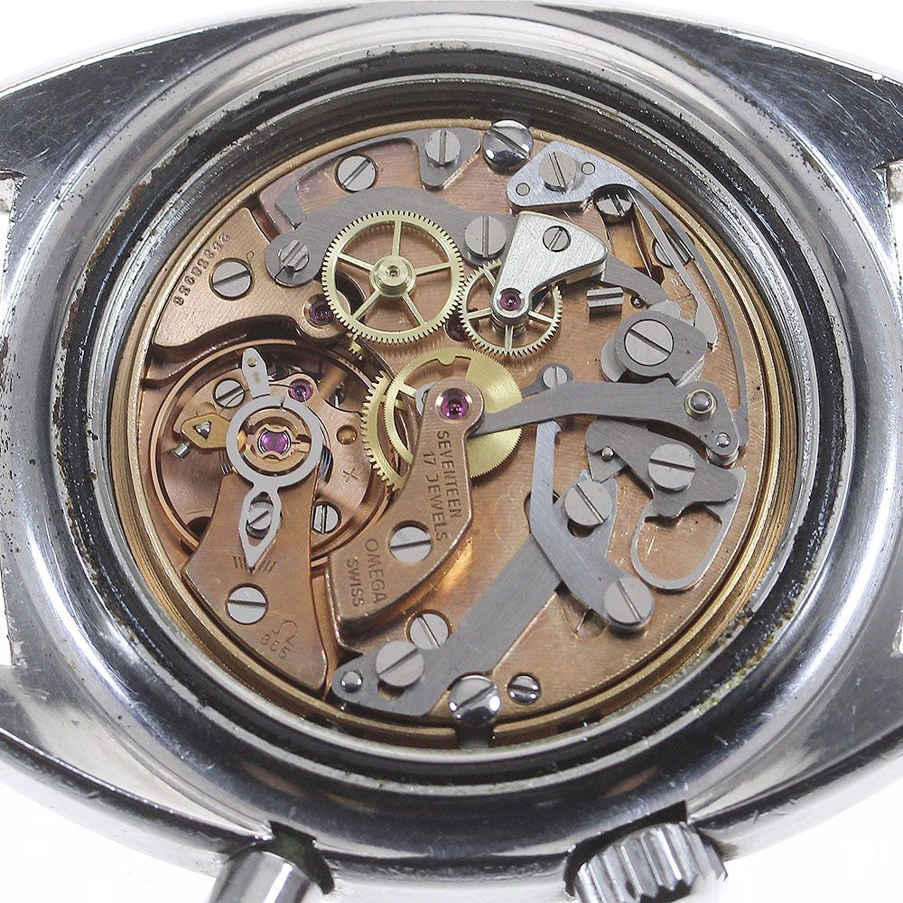 オメガ OMEGA Ref.145.007 シーマスター クロノストップ Cal.865 手巻き メンズ_829399 - メルカリ