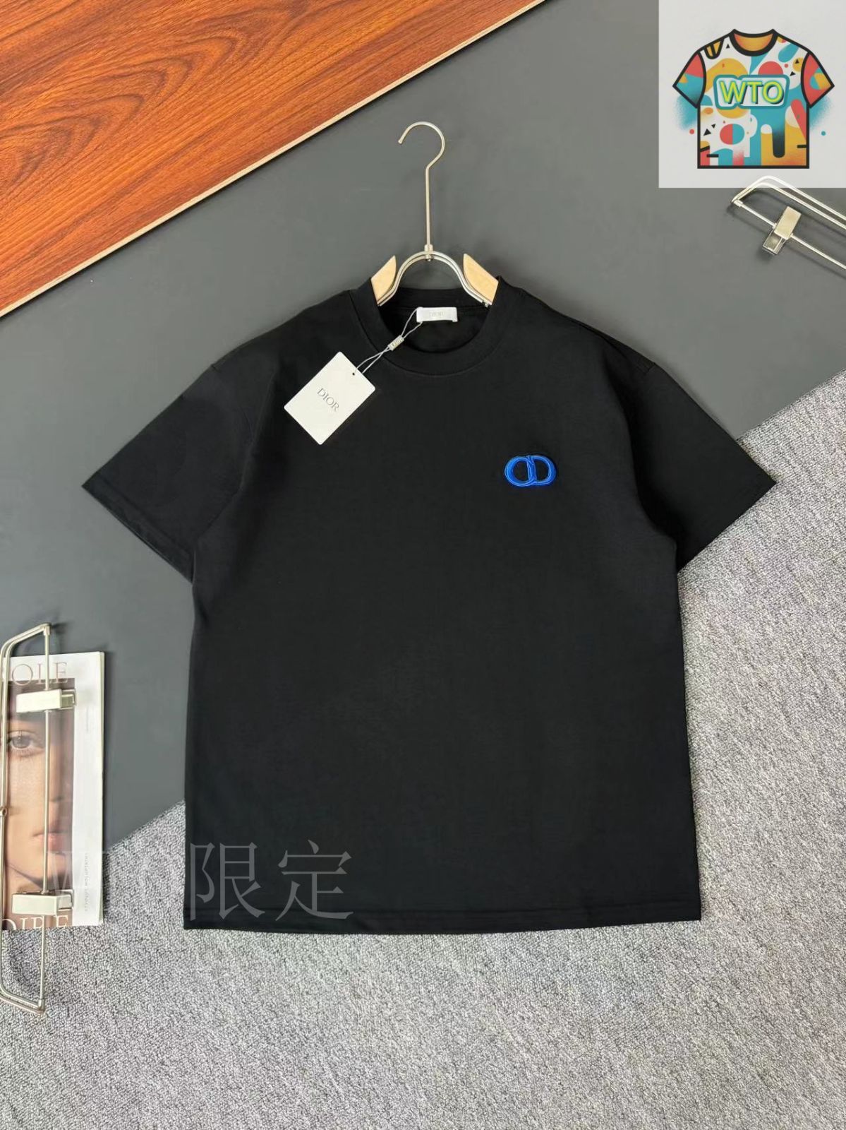 今日特価】DIOR CD 刺繍ロゴ T シャツ-1 - メルカリ
