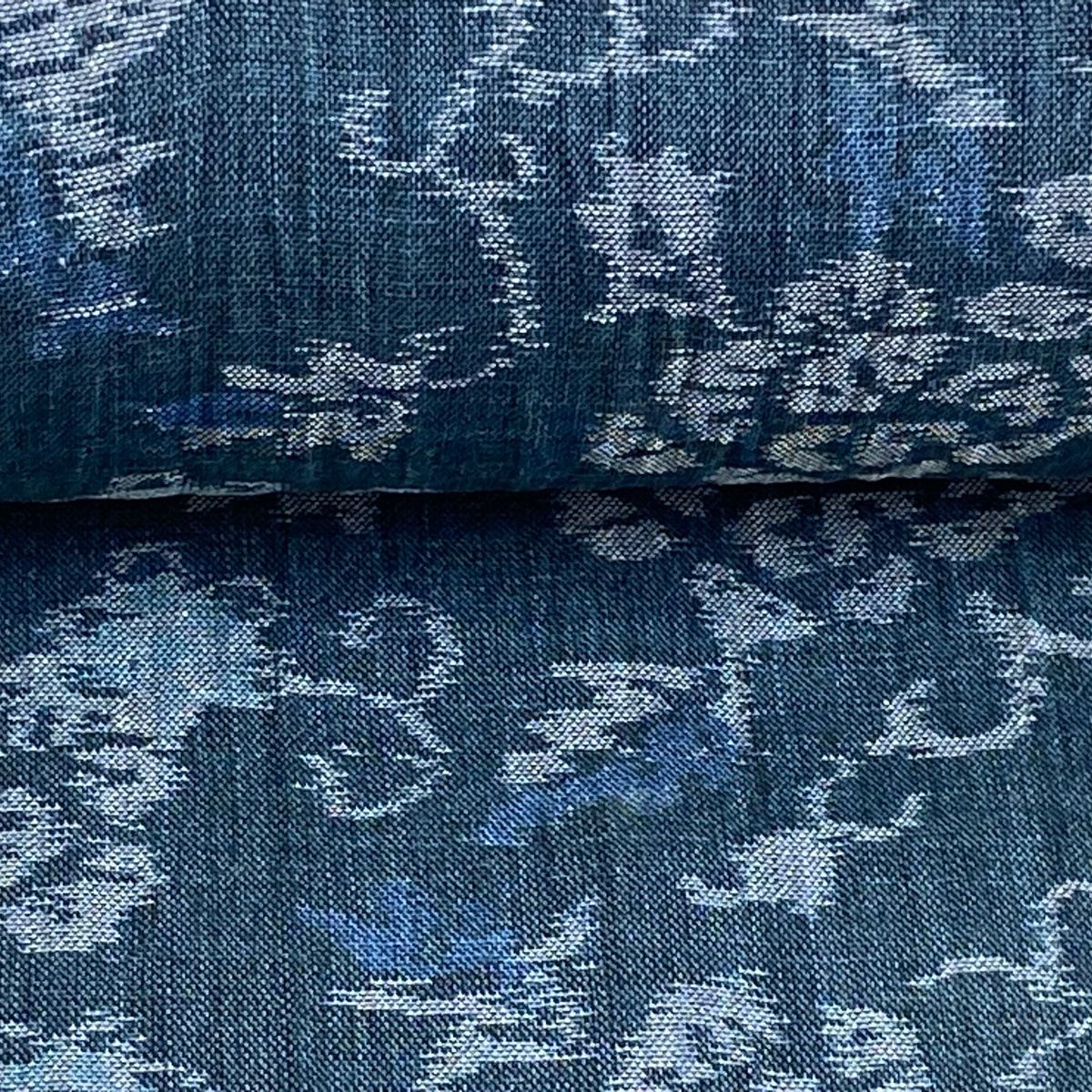 反物 名品 麻 【中古】 