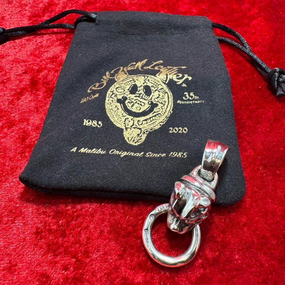 ドッグヘッド ペンダントトップ ビルウォールレザー Bill Wall Leather