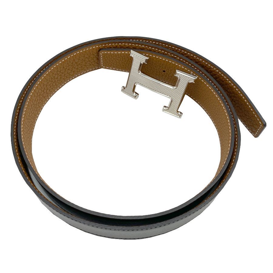 新品】エルメス HERMES ベルトバックル《 Hギヨシェ 》& レザー