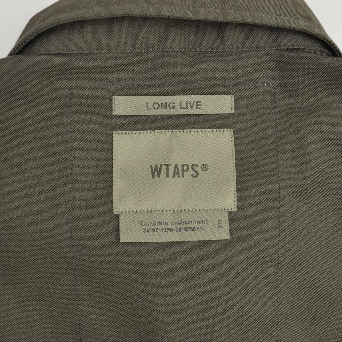 WTAPS】22AW 222WVDT-SHM03 JUNGLE / LS / CTPL. TWILL. DOT SIGHT 