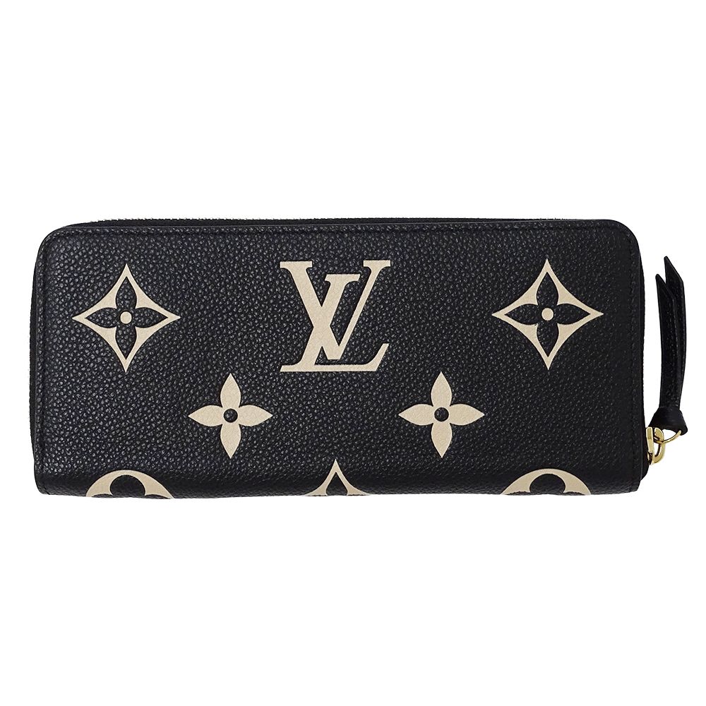 美品 ルイヴィトン アンプラント ポルトフォイユクレマンス 長財布