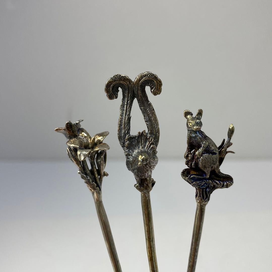 メーカーズマーク 銀製スプーン6点1組側部に刻印925