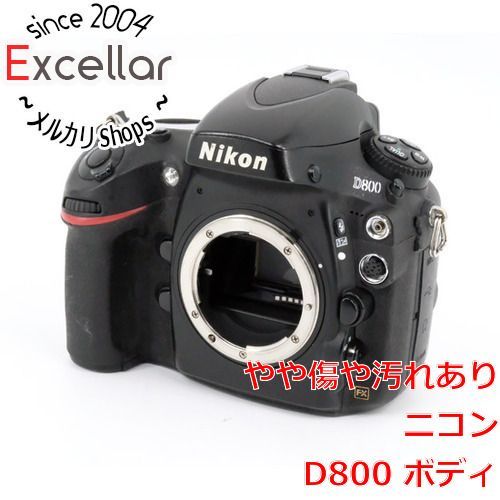 bn:7] Nikon 一眼レフカメラ D800 ボディ 3630万画素 ターミナルカバーなし・本体いたみ 元箱あり - メルカリ