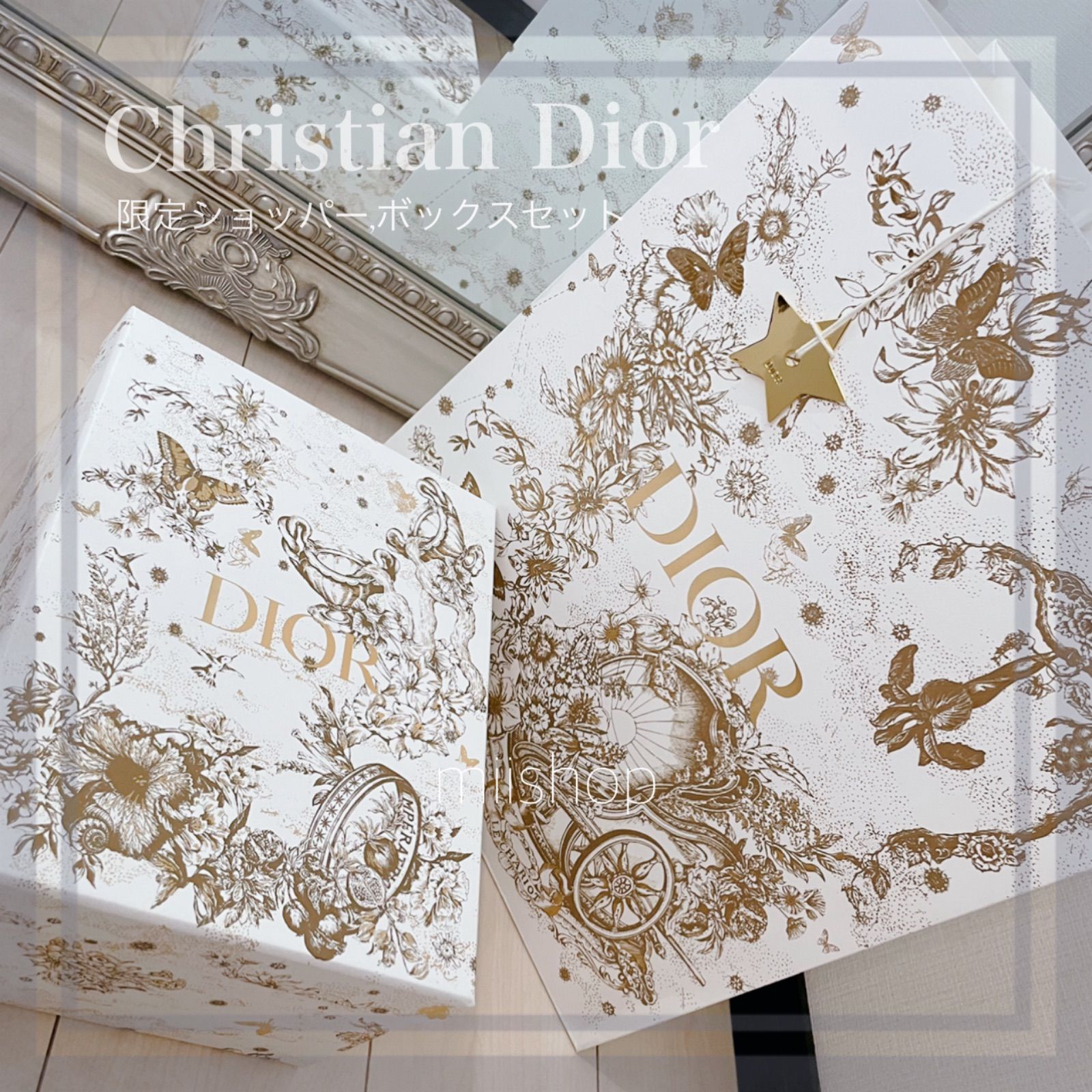 Dior ショッピングバッグ 2点セット