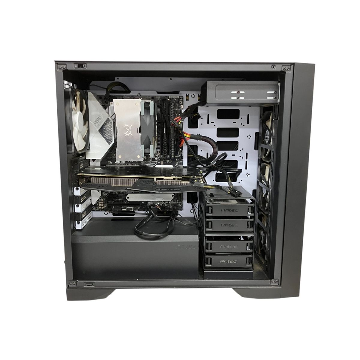 win10 16GB 2T i5 7600 アルミケース デスクトップパソコン Antec デスクトップ PC 16GB SSD 500GB HDD 4TB SSD 480GB GTX