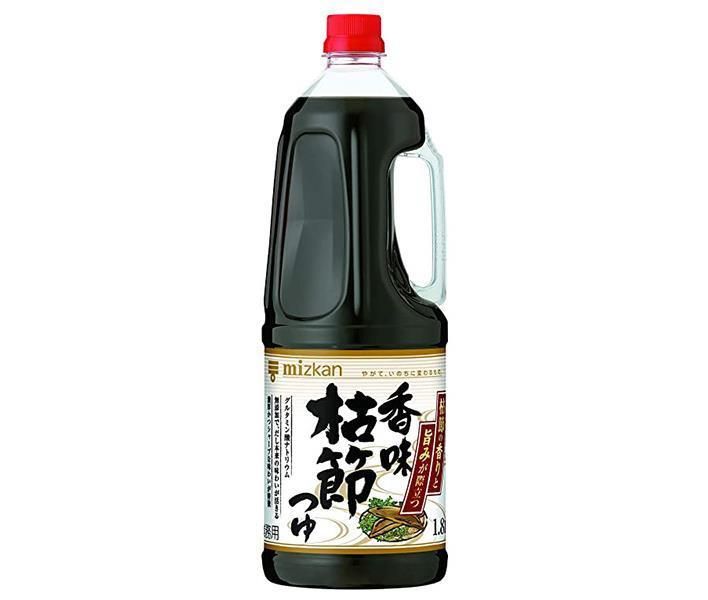 ミツカン 香味枯節つゆ 1.8Lペットボトル×6本入× 2ケース ｜ めんつゆ 調味料 ＰＥＴ 希釈用