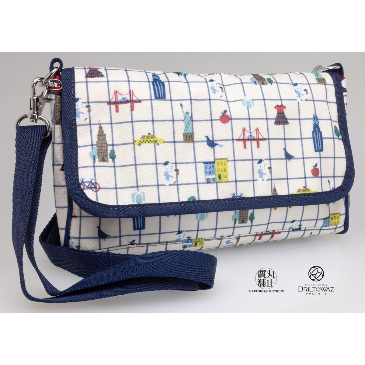 LeSportsac × familiar 2021 ショルダーウォレット DELUXE NATALIE NYC