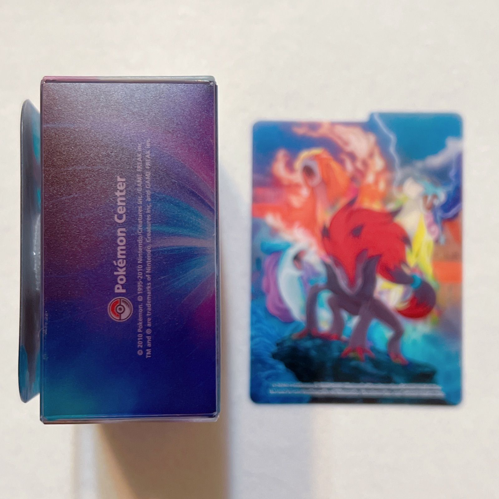ポケモンカードデッキケース ダイヤモンド＆パール 幻影の覇者 ゾロアーク ポケモンカードデッキケース ダイヤモンド＆パール 幻影の覇者