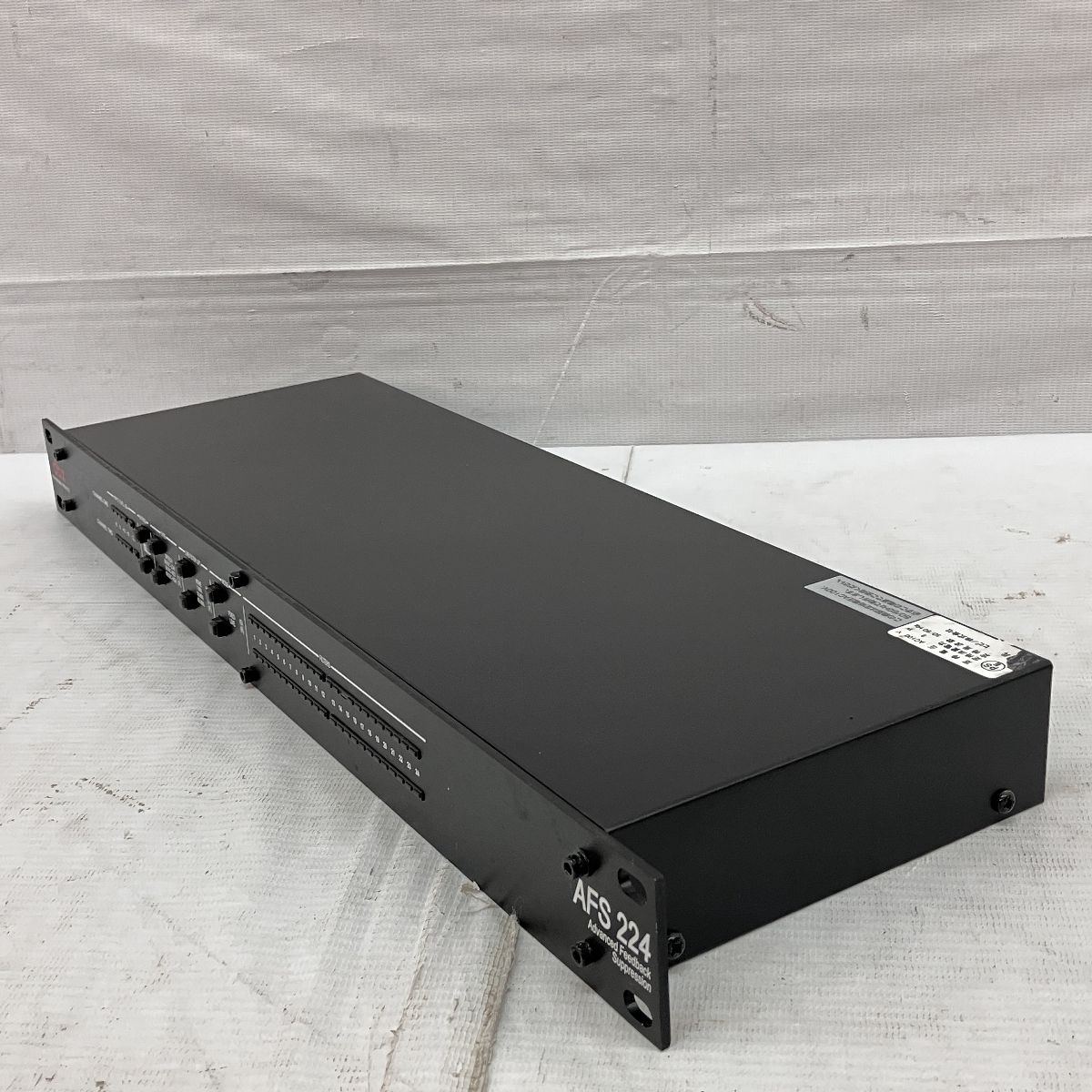 dbx AFS224 ハウリング サプレッサー 音響機器 オーディオ
