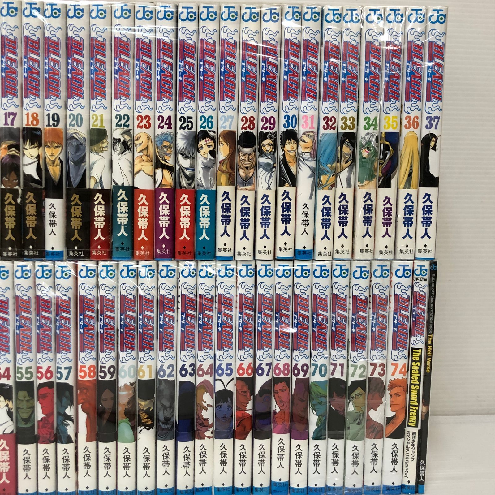 BLEACH 全巻セット BLEACH 1〜69巻+74巻+おまけ ブリーチ 続編 BLEACH 全74巻セット