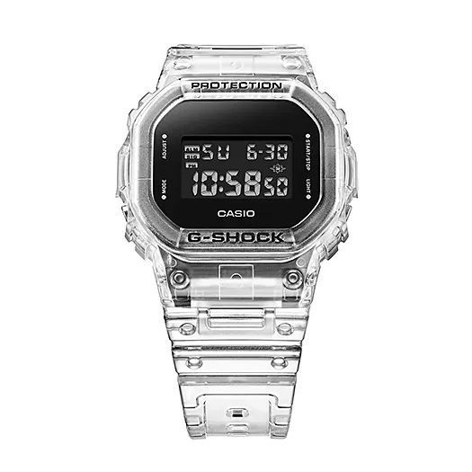 即納】CASIO カシオ G-SHOCK Gショック Clear Skeleton クリアスケルトン DW-5600SKE-7 腕時計 メンズ -  メルカリ