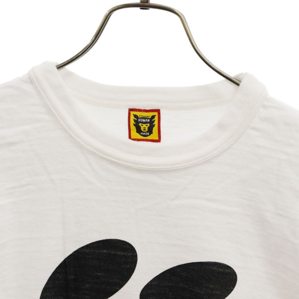 HUMANMADE VICK 長袖Tシャツ ホワイト HUMAN MADE ロンt VICK LONG SLEEVE T-SHIRT