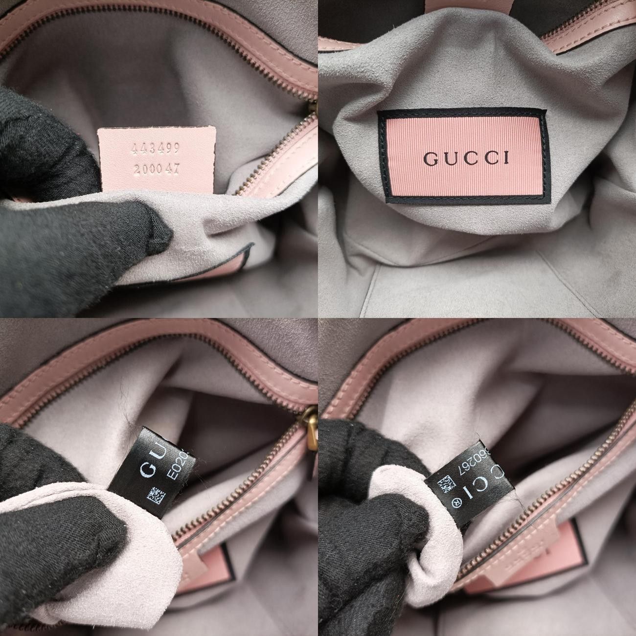 グッチGucciGGマーモントピンクレザー443499E020360267