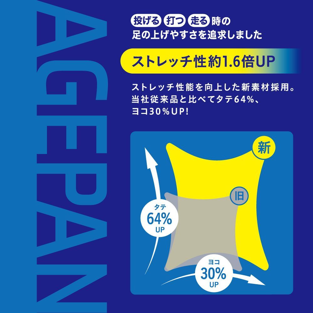 野球ズボン ジュニア用 SSK 練習用ユニフォームパンツ 3D