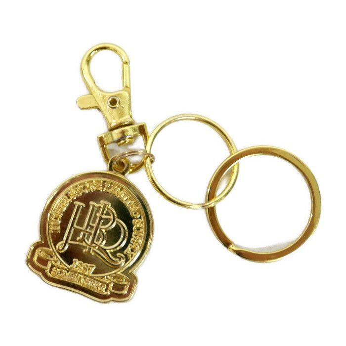 Huber Store Huberstore フーバーストア 国内正規 Huberstore Original Emblem Keychain オリジナルエンブレム キーホルダー キーチェーン Gold ゴールド FREE