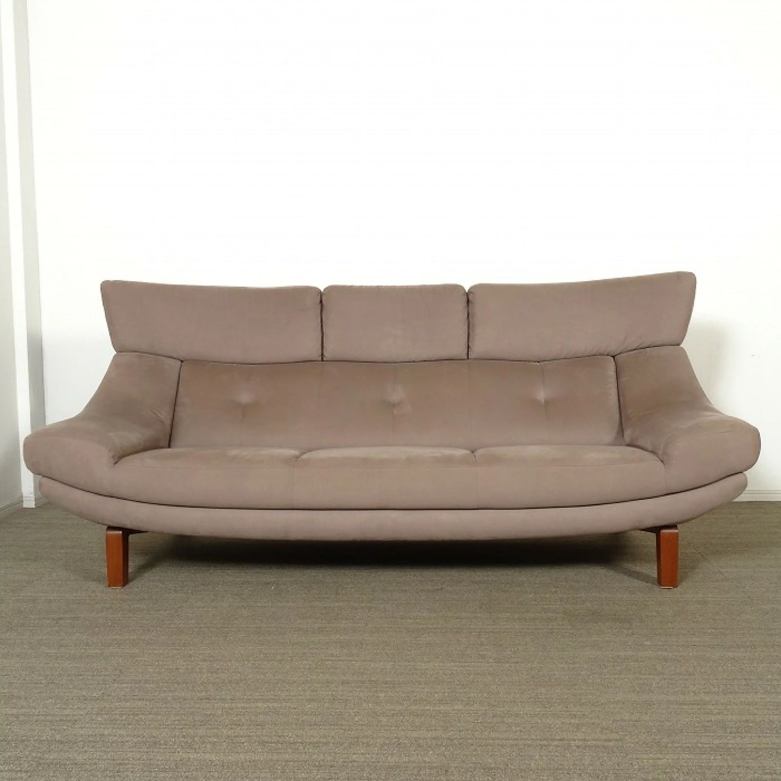 ◾︎SELUNO◾︎ 展示 karimoku カリモク家具 3人掛けソファ UU4653 ファブリック 35万 v736