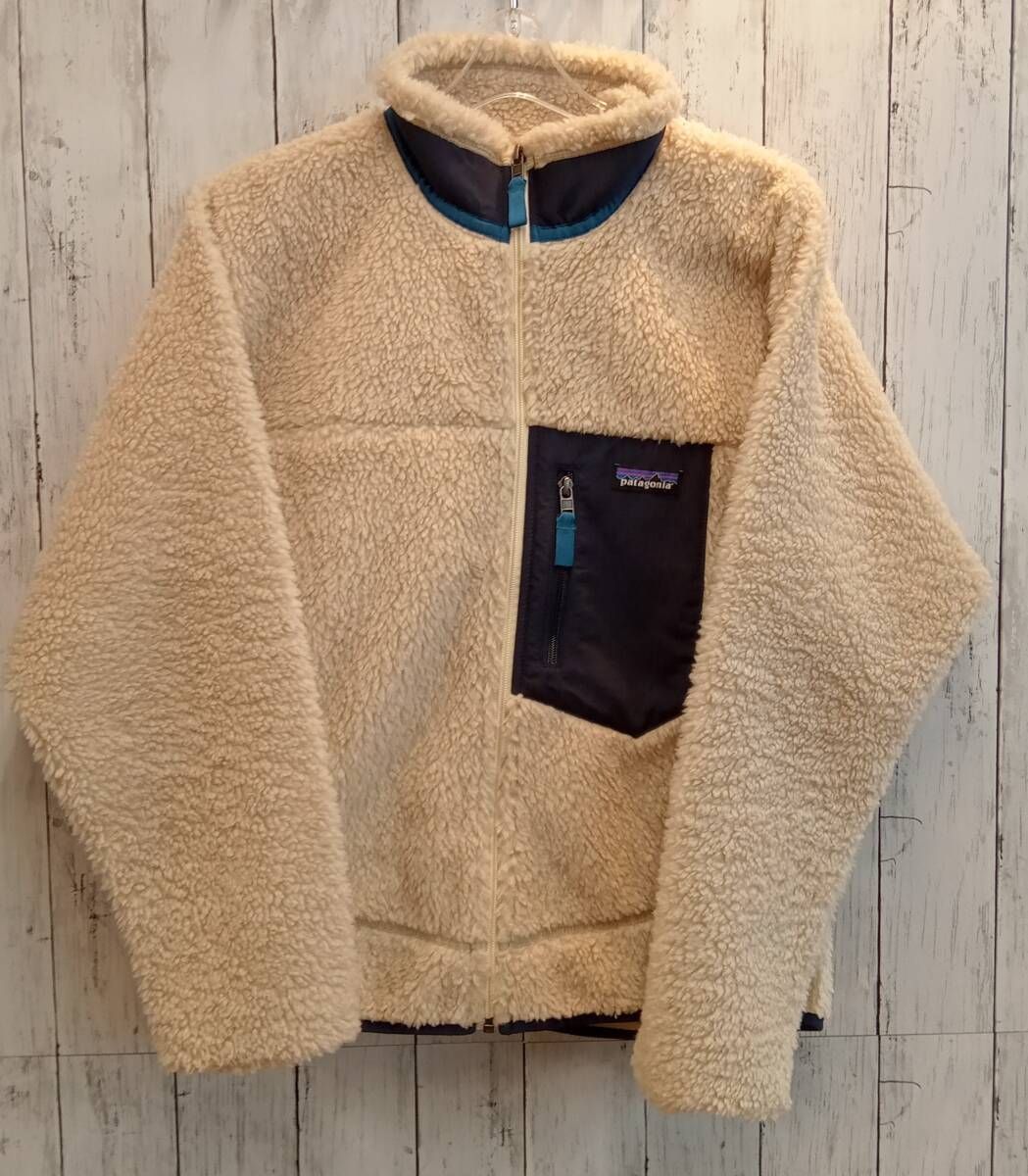 Patagonia パタゴニア 23056 CLASIC RETRO‐X JACKET Sサイズ ホワイト 白 フリース じゃアウトドア