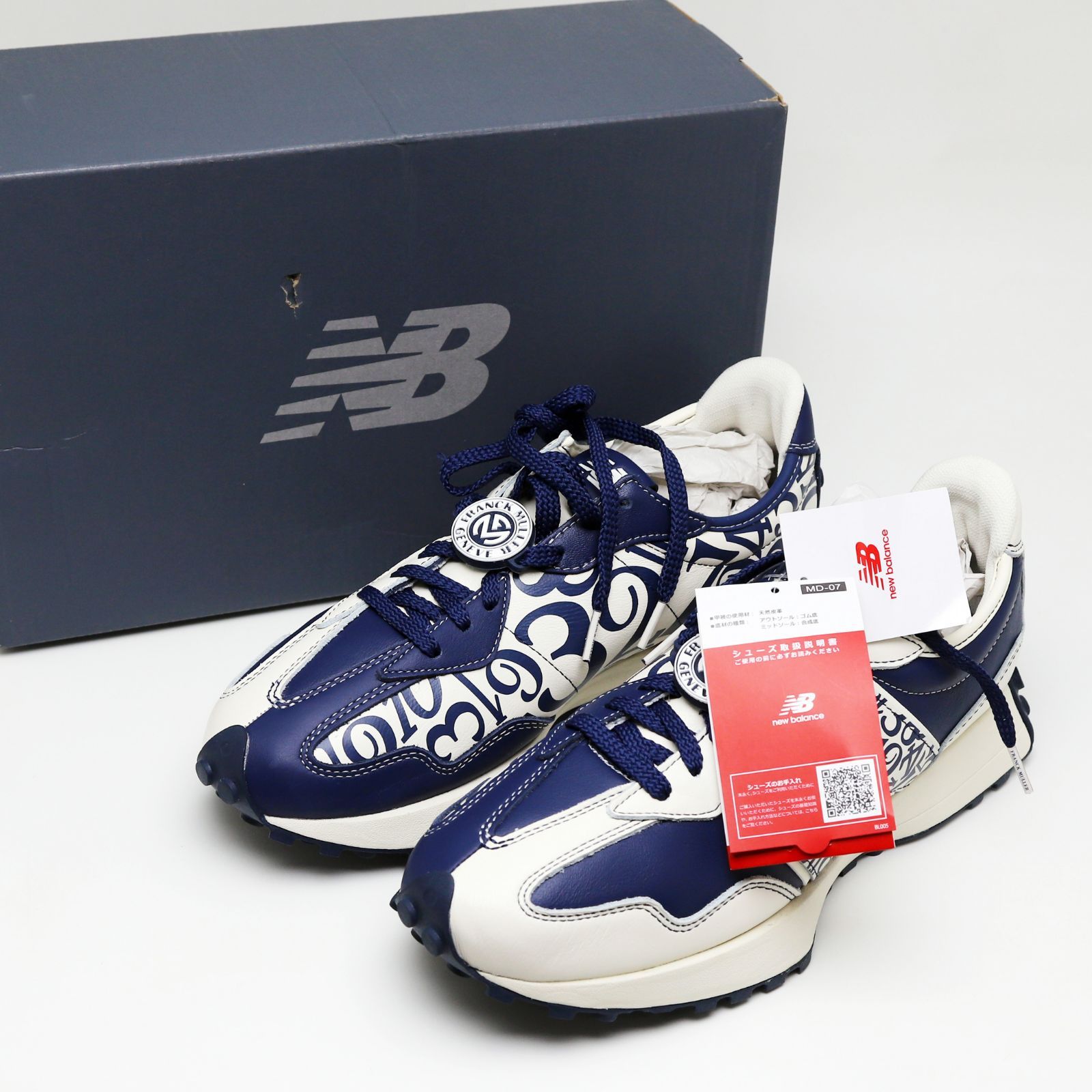 未使用】ニューバランス×フランクミュラー 327 コラボ スニーカー  