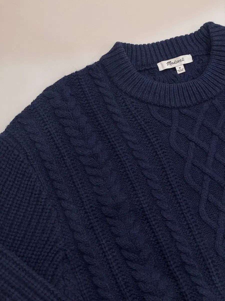 madewell ネイビー ケーブル編みニット サイズ100 WWW_OLIVIERBERNSTEIN_COM