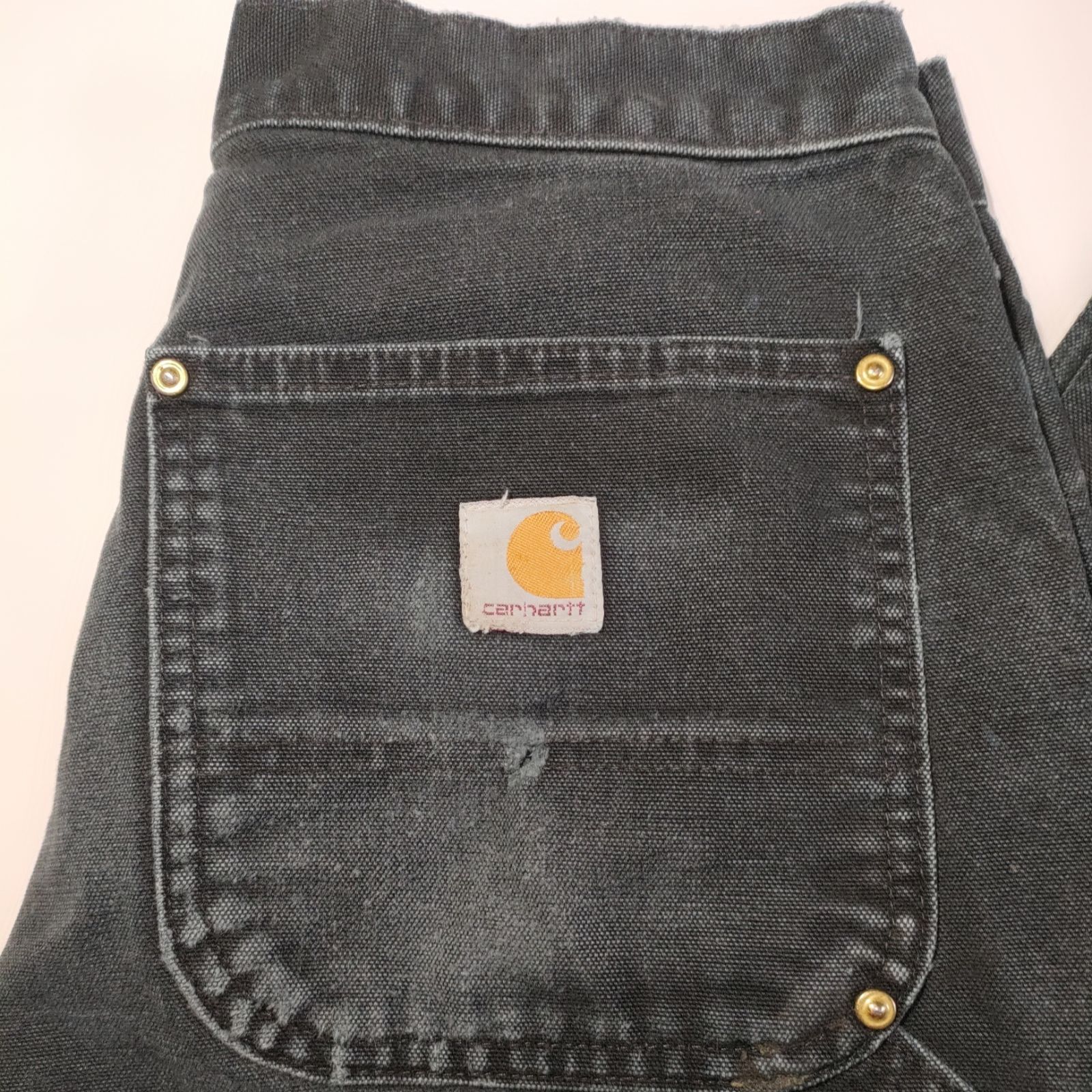 r*t様 carhartt ダブルニー ブラック Carhartt カーハート メンズ ダブルニー ダック ペインター