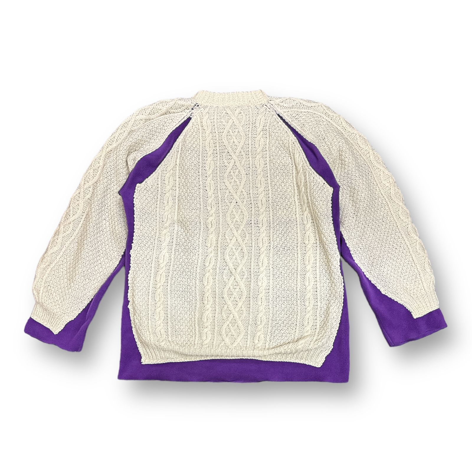 Rebuild by Needles フィッシャーマン セーター ケーブルニット REBUILD by Needles Fisherman Sweater Covered Sweater 再構築