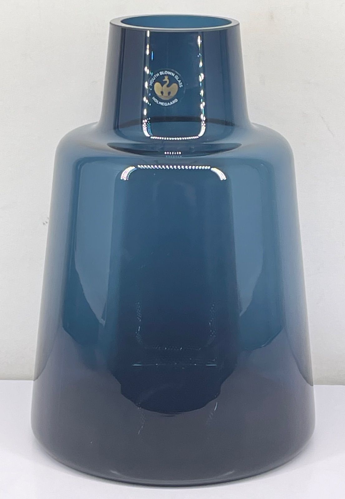 新品　花瓶　ホルムガード フローラ フラワーベース 24cm ターコイズ　ブルー HOLMEGAARD】ホルムガード フローラベース ターコイズ24cm
