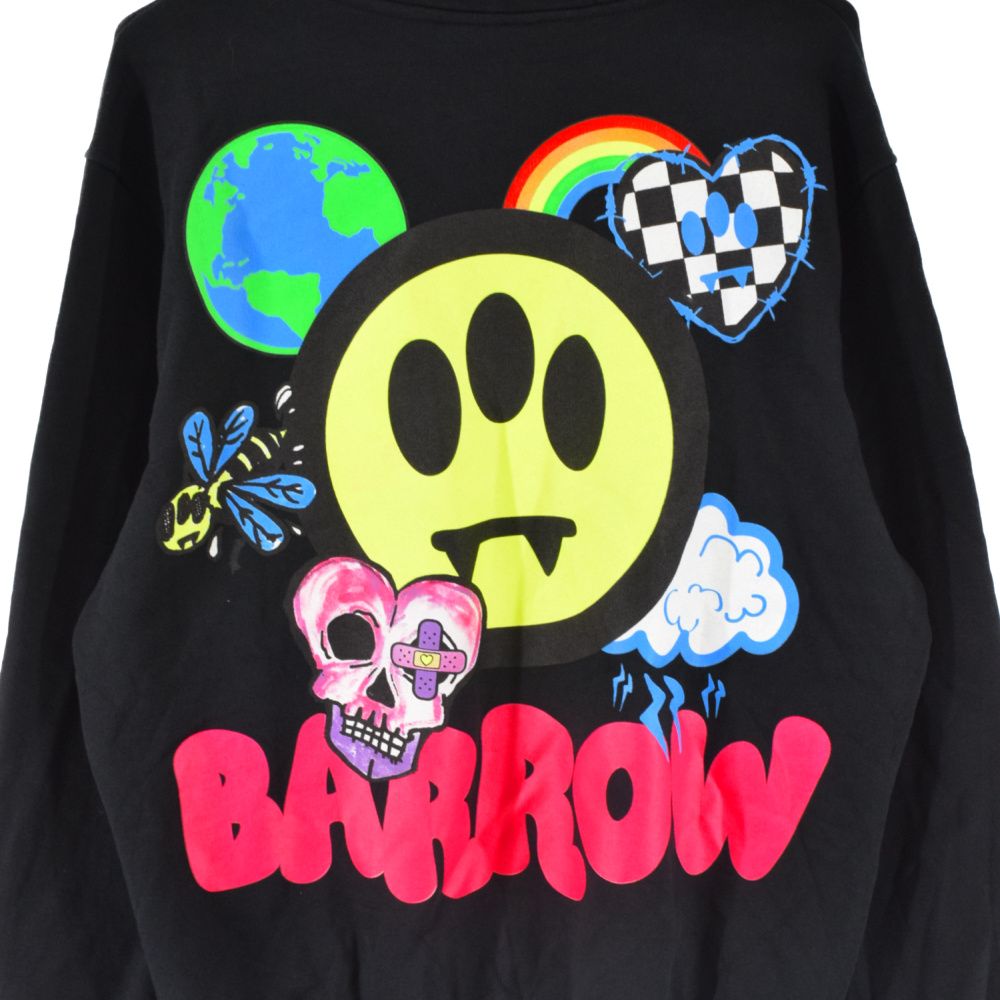 BARROW* バロウ ロゴ スウェットパーカー マルチカラー 送関込 送料関税込み☆BARROW ロゴ スウェットパーカー