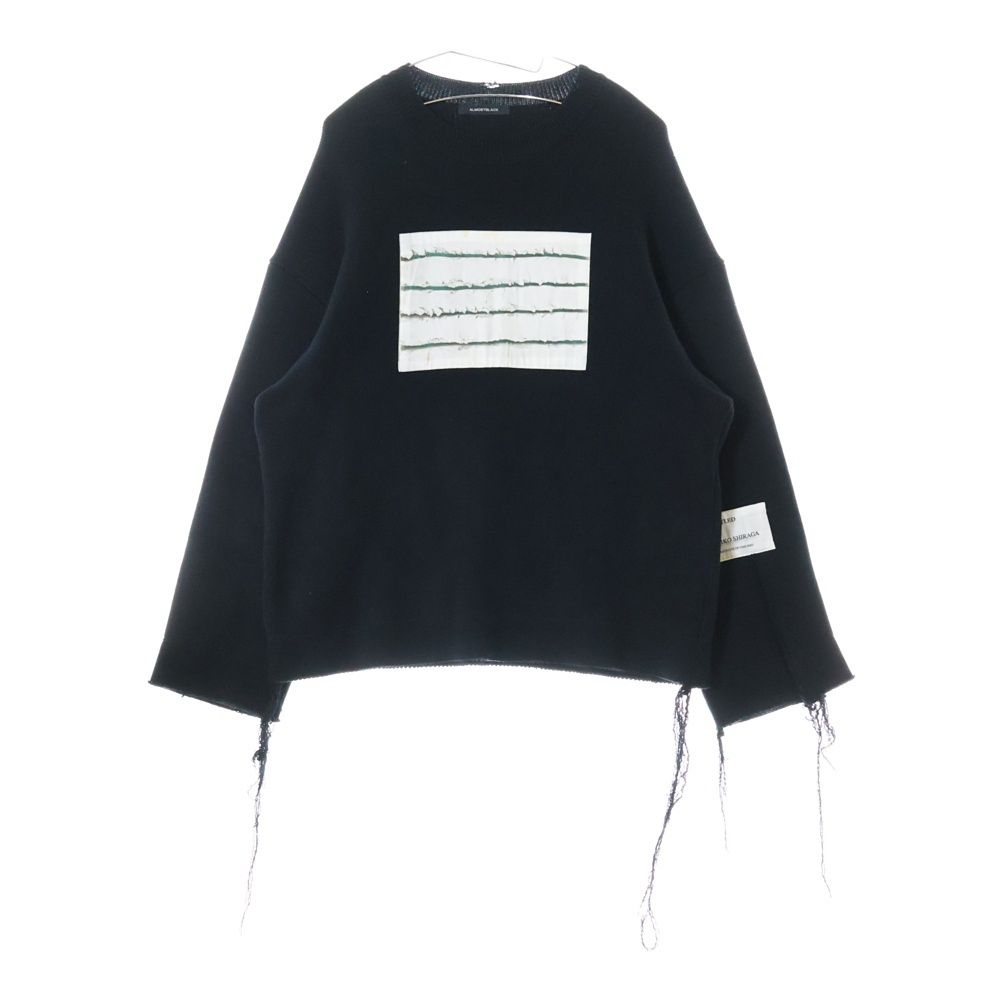 HIDE AND SEEK アクリル ニット ブラック black HIDE AND SEEK アクリル ニット ブラック black