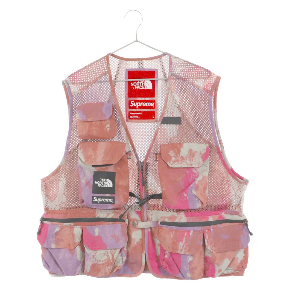 SUPREME (シュプリーム) 20SS×THE NORTH FACE Cargo Vest ザノースフェイス カーゴベスト マルチカラー -  メルカリ