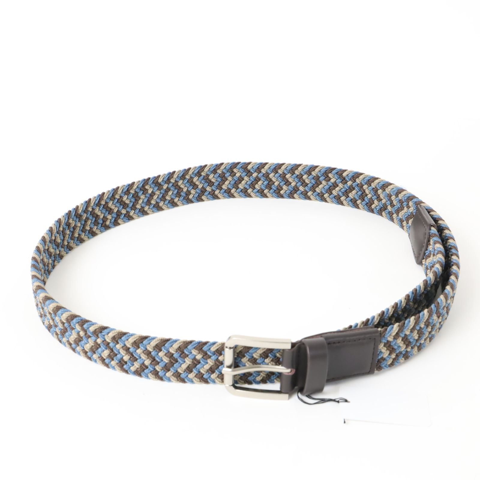 新品 PS Paul Smith コントラストチェック メッシュベルト メンズ