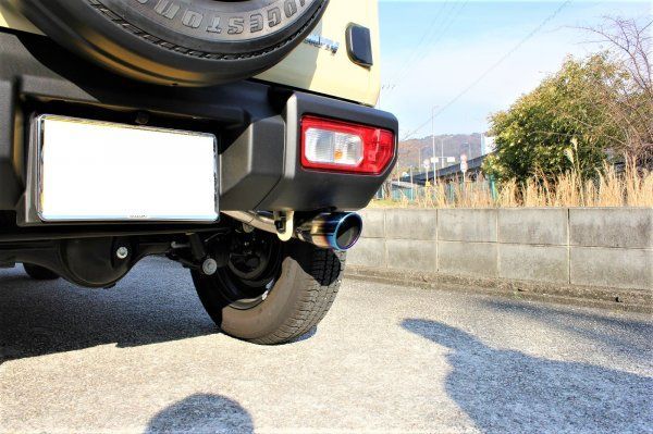 ジムニー マフラー 3BA-JB64W 3BA-JB74W 純正バンパー対応 ノーマル
