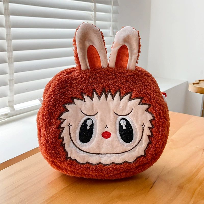 7色】Labubu ラブブ カートゥーンウサギ耳デザイン ぬいぐるみ