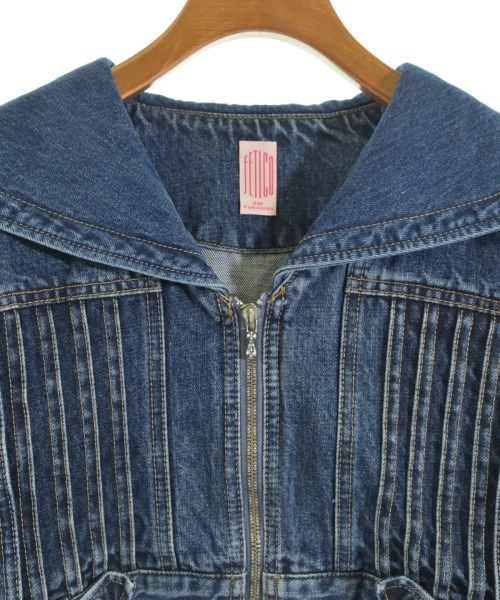 FETICO デニムジャケット レディース 古着 SIROKUMA-CORPORATION_COM