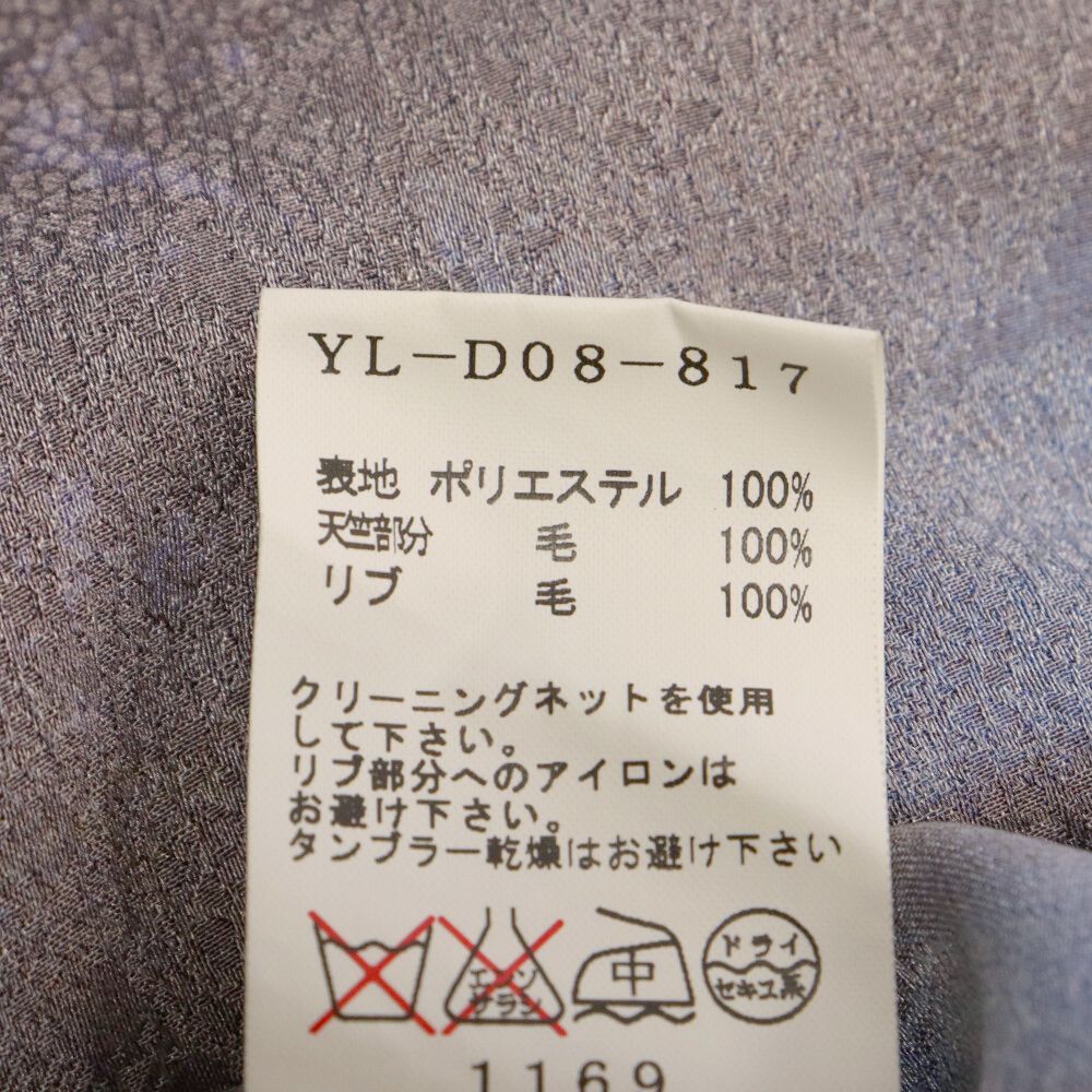 Y’s アシンメトリーノースリーブ XWFSL05J1 サイドスリット入り アシンメトリー ノースリーブ
