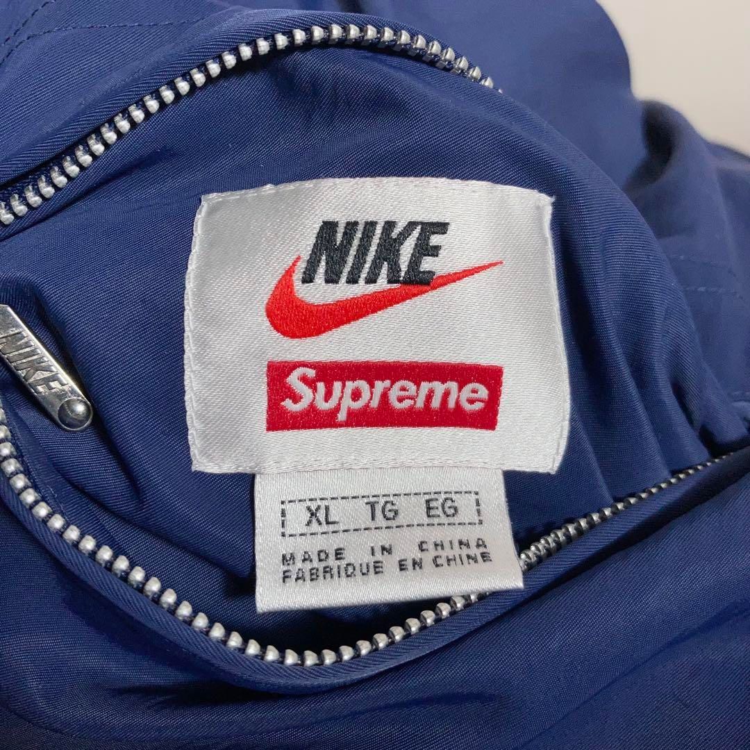 フ*長様 Supreme x Nike リバーシブルベスト Supreme/Nike Reversible Nylon Sherpa Vest - UG.SHAFT