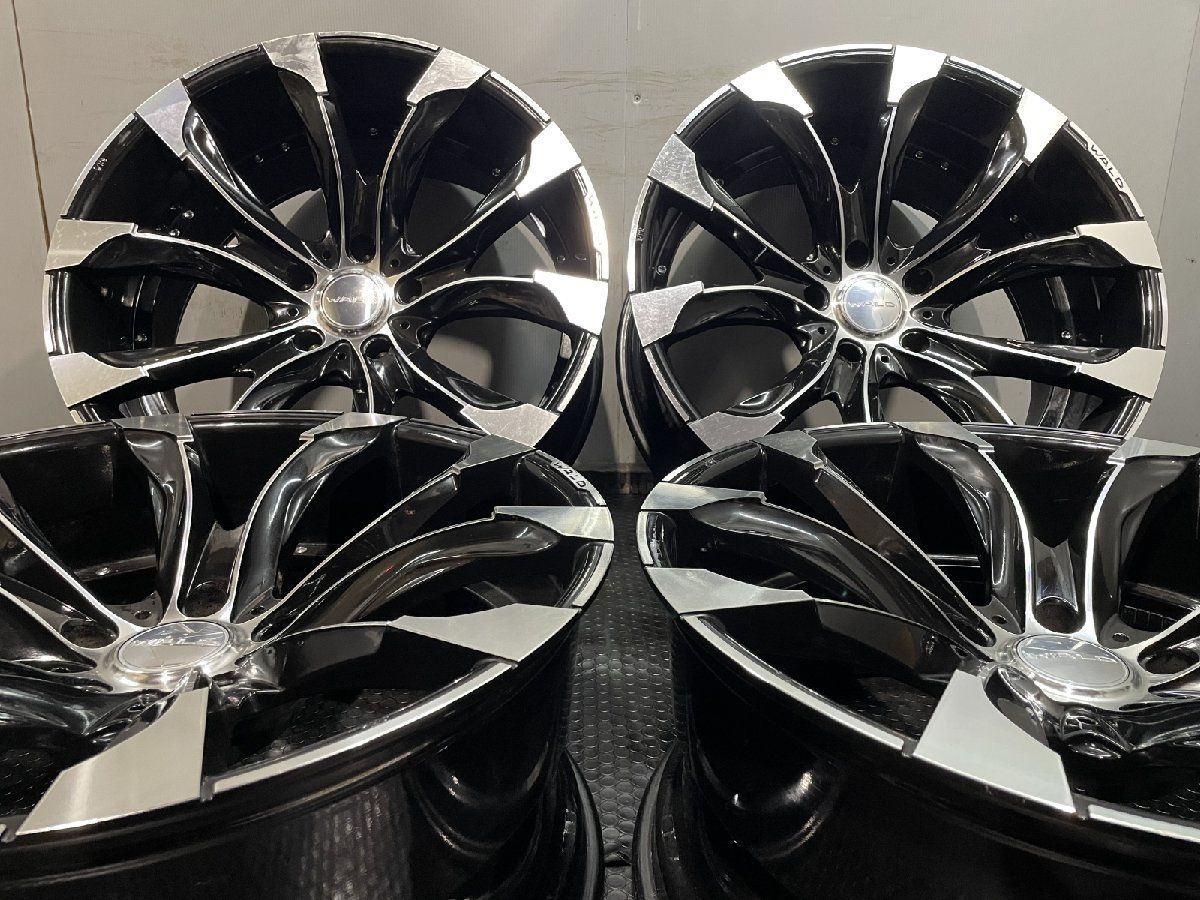 WALD JARRET J11-C ヴァルド ジャレット 24インチ 4本 10.5J5HPCD150-5 空気圧センサー付 バーフェンサイズ ランクル200 LX等 MHZ804MY