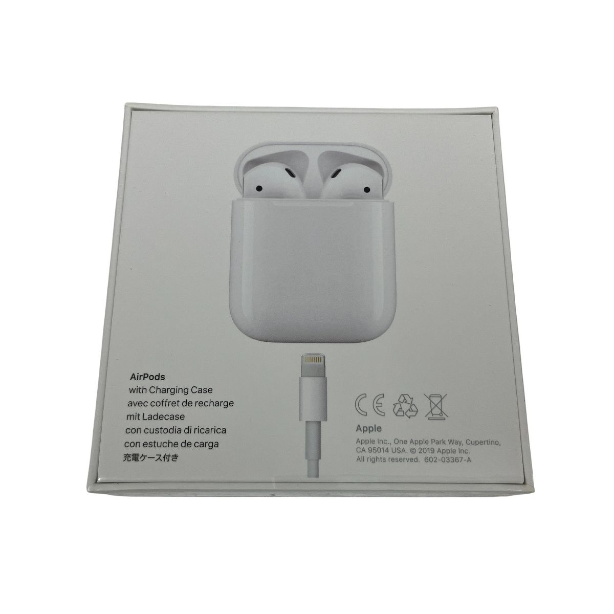 1点限り Apple AirPods 第2世代 MV7N2J|A ワイヤレスイヤホン アップル ♥ O10553673
