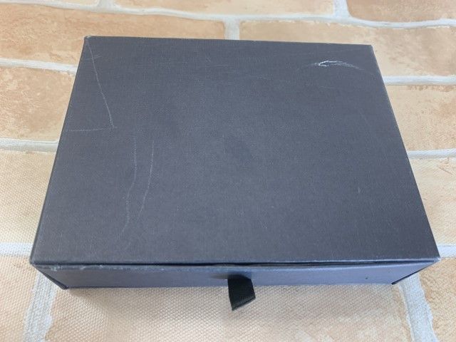 中古】COACH コーチ シグネチャー柄 二つ折り財布 ブラック