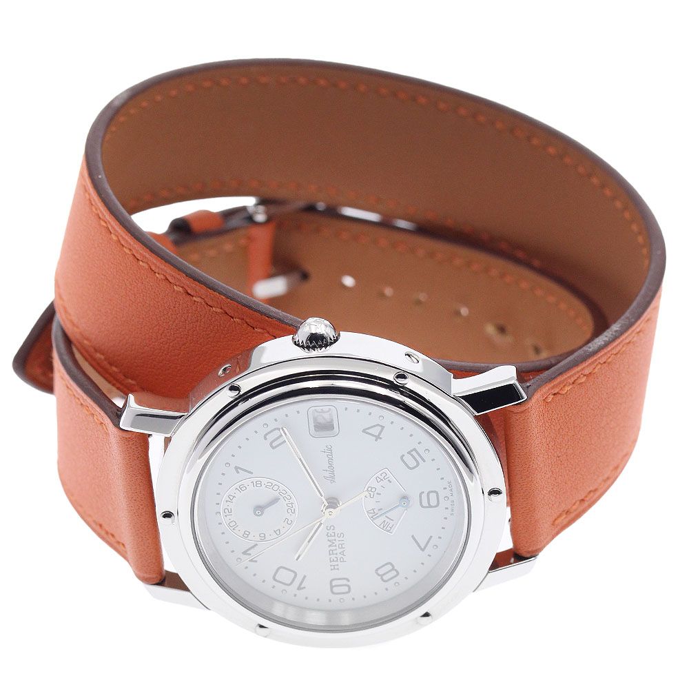 エルメス HERMES CL5.710 クリッパー ドゥブルトゥール 自動巻き