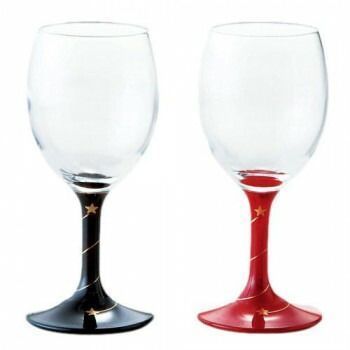 正規品激安大集合! 漆塗ペアワイングラス 小 星に願いを 25070 自慢