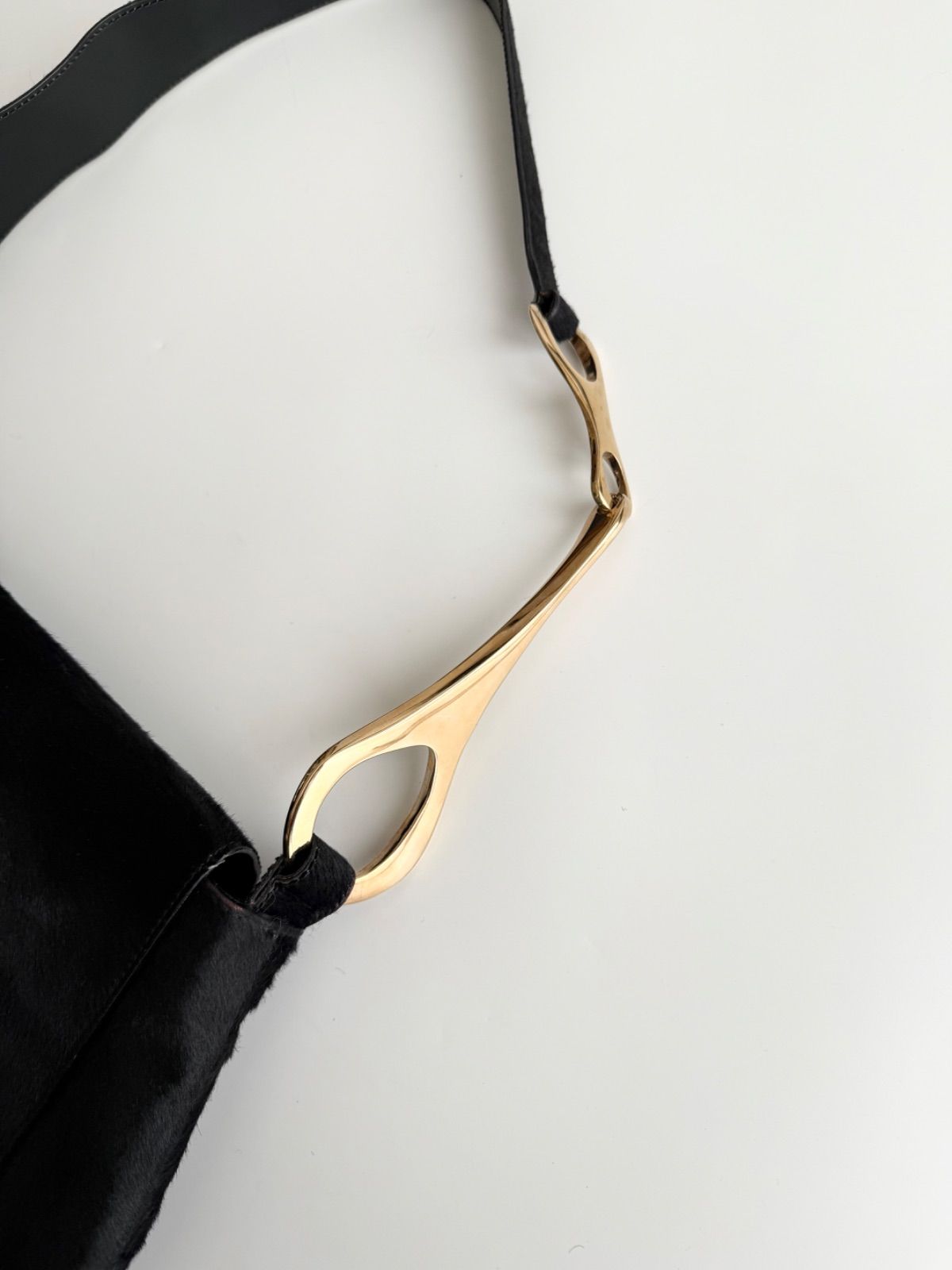 グッチ ハラコ 3466 トムフォード期 ショルダーバッグ ワンショルダー FW1996 GUCCI BY TOM FORD SHOULDER BAG グッチ 1990年代 archive