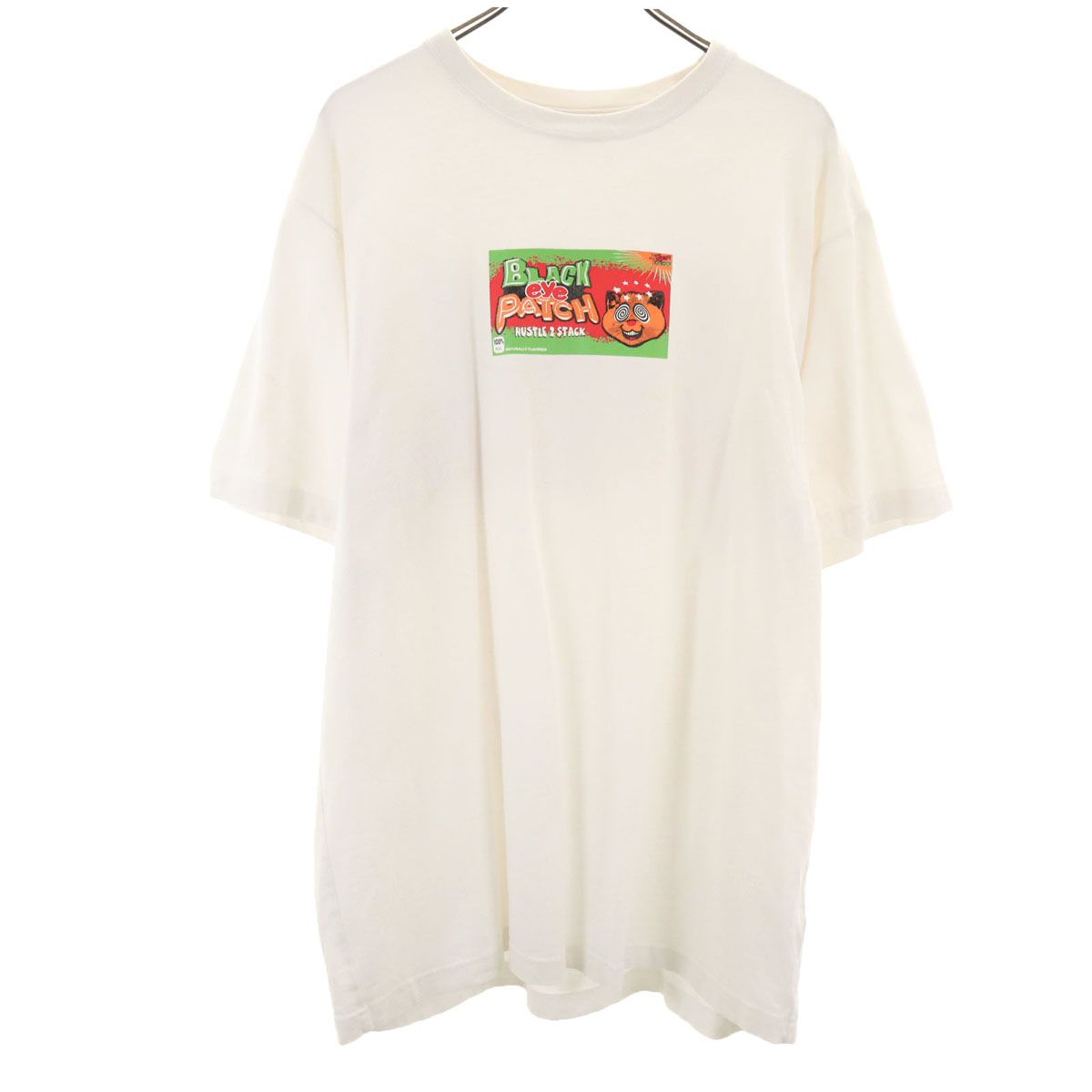 THE BLACK EYE PATCH ブラックアイパッチ プリント 半袖 Tシャツ XL 白 