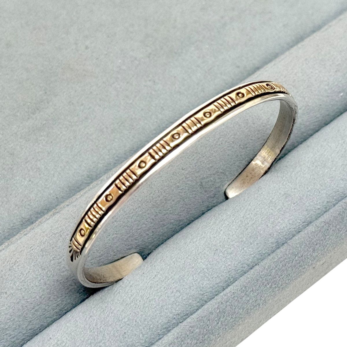 ブルース・モーガン 14k×925 ブレスレット/バングル ナバホ